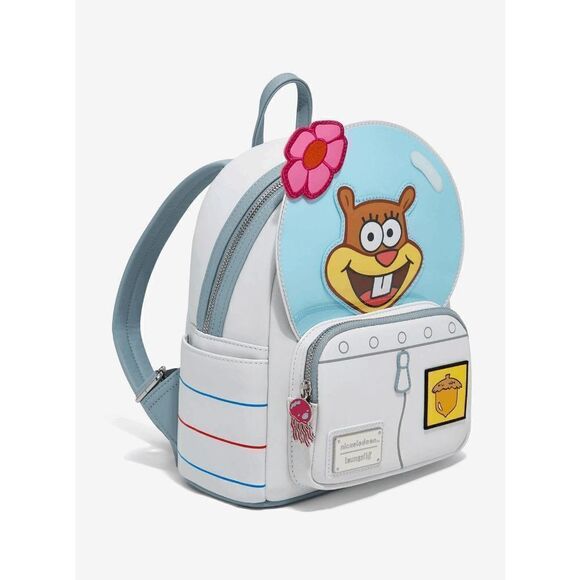Loungefly SpongeBob SquarePants Sandy Cheeks Figural Mini Backpack - Picture 2 of 4